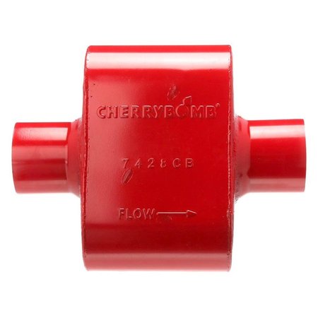 AP EXHAUST PRODUCTS Cherry Bomb Extreme Muffler, Oval C-C - 12-3 in. AP375930